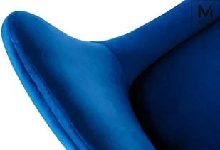 Modesto MODESTO krzesło CLOVER ciemny niebieski - welur, metal J-03.DARK.BLUE - Krzesła - miniaturka - grafika 8