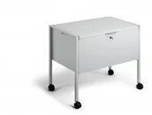 Inne meble biurowe - Durable 309810 ECONOMY wózek na teczki zawieszkowe 80 A4 TOP szary szt. 309810 - miniaturka - grafika 1