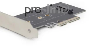 Gembird Kontroler Karta PCI-Express &gt M.2 SSD + śledź low profile (PEX-M2-01) - Kontrolery - miniaturka - grafika 4