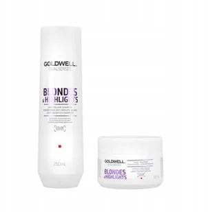 Goldwell DUALSENSES BLONDES & HIGHLIGHTS Szampon 250 ml + Kuracja 200 ml 0000052687 - Szampony do włosów - miniaturka - grafika 2
