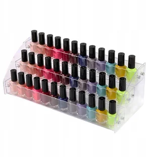 Stojak Ekspozytor Organizer Na Lakiery 3 Półki - Pozostałe akcesoria kosmetyczne - miniaturka - grafika 2