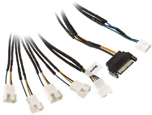 Akasa AK-cbfa07 45 Flexa FP5S PWM-Splitter Cable AK-CBFA07-45 - Adaptery i przejściówki - miniaturka - grafika 2