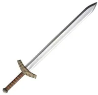 Dodatki do strojów karnawałowych - Widmann Broń "Miecz Rycerza" WIDMANN 86 cm WI8624G - miniaturka - grafika 1