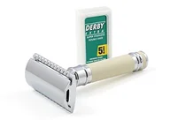 Maszynki do golenia i wkłady - Edwin Jagger zduplikowanych maszynka do golenia, Short DES87RCBLAMZ - miniaturka - grafika 1