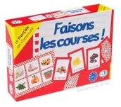 Książki do nauki języka francuskiego - Gra Językowa Francuski. Faisons les Courses! - miniaturka - grafika 1