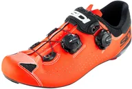 Buty rowerowe - Sidi Genius 10 Buty Mężczyźni, black/red fluo EU 47 2021 Buty szosowe zatrzaskowe 10101171 - miniaturka - grafika 1