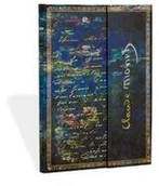 Notesy i bloczki - Paperblanks Notatnik Midi Monet Water Lillies w linie - miniaturka - grafika 1