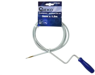 GEKO Spirala do czyszczenia kanalizacji ze szczotką, 1,5 m - Inne artykuły czyszczące - miniaturka - grafika 2