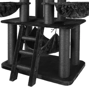 tectake Drapak dla kota Gismo - czarny 403328 - Drapaki dla kotów - miniaturka - grafika 4