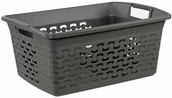 Kosze na bieliznę - Branq Kosz Do Magla Cotton 30l 1415 Antracyt Nowe000150 - miniaturka - grafika 1