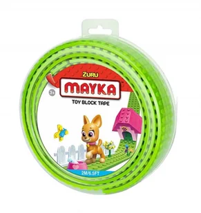 Epee MAYKA Klockomania taśma samoprzylepna podwójna 2M limetkowa 8595582230584-7116 - Klocki - miniaturka - grafika 2