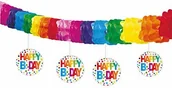 Wieszaki i stojaki - Folat Folat - Girlanda Happy Bday w Kropki i Wieszaki - 4 m 65118 - miniaturka - grafika 1