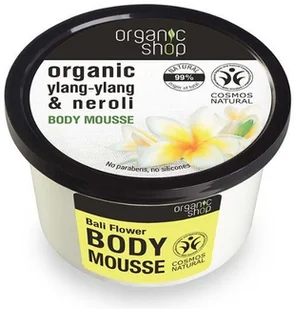 Natura Siberica Organic Shop Bali Flower Body Mousse mus do ciała 250ml - Balsamy i kremy do ciała - miniaturka - grafika 2