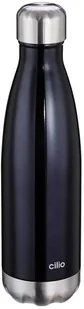 Cilio TERMICZNA BUTELKA STALOWA 0,5 L CZARNA STAL NIERDZEWNA FREEFORM CI-543438 - Butelki termiczne - miniaturka - grafika 2