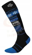 Skarpety termoaktywne - JJW Skarpety narc. Ski Thermowool 44-46 czar-nieb - miniaturka - grafika 1