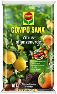 Compo Podłoże do Cytrusów 10L Sana ziemia - Ziemia ogrodowa - miniaturka - grafika 2