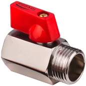 Zawory i kraniki - Invena Zawór kulowy o zredukowanym przepływie Mini GW/GZ 1/2" - miniaturka - grafika 1