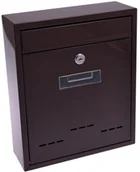 Skrzynki na listy - M.A.T Group skrzynka na listy brązowa 260x310x90 mm #Darmowa 22.03.2022! - miniaturka - grafika 1
