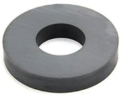 Dekoracje domu - first4magnetsTM first4magnets fr723012 °F-ring 1 y30bh grająca magnes ferrytowy, 6,4 kg Pull, 1 opakowanie, metalowy, srebrny, o grubości 72 MM średnica zewnętrzna x średnica wewnętrzna 30 MM X 12 MM (FR723012F-1) - miniaturka - grafika 1