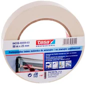 Taśmy klejące - TESA Taśma malarska profesjonalna do wewnatrz i na zewnątrz 25 mm x 50 m - miniaturka - grafika 1