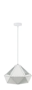 v-tac Oprawa Wisząca V-TAC Pastel Biały Seria Pryzmat 310x180mm VT-7310 - Lampy sufitowe - miniaturka - grafika 5