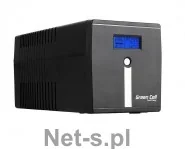 UPS Green Cell Zasilacz awaryjny UPS Green Cell Microsine z wyświetlaczem LCD 1000VA UPS08 - Zasilacze awaryjne UPS - miniaturka - grafika 3