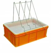 Akcesoria do hodowli zwierząt - Wanienka do odsklepiania ramek z sitem wys.-200mm - miniaturka - grafika 1