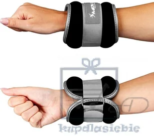 Movit Neoprenowe ciężarki mankiety odblaskowe - 2 x 2 kg - Pozostały sprzęt siłowy - miniaturka - grafika 23