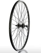 Koła rowerowe - Koło przód 27,5" piasta XMX-A291 hamulec tarczowy, łożyska maszynowe, obręcz Rodi Skorpion czarna, szprychy czarne. 100275 - miniaturka - grafika 1