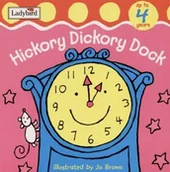 Pozostałe języki obce - Ladybird ilustr. Jo Brown Hickory dickory dock - miniaturka - grafika 1