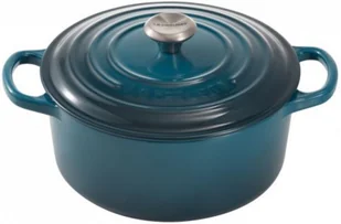 Le Creuset Brytfanna owalna 24 cm cyraneczkowy 21177246422430 - Brytfanny - miniaturka - grafika 4