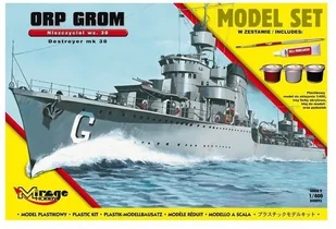 Mirage Hobby Niszczyciel ORP "GROM" - Modele do sklejania - miniaturka - grafika 3