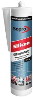 Sopro Silikon sanitarny 310 ml jasny szary 16 037/310ML - Silikony Sopro Silikon sanitarny 310 ml jasny szary 16 037/310ML - Silikony - miniaturka - grafika 1