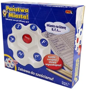 Epee Gra Państwa miasta wersja kostkowa - Gry planszowe - miniaturka - grafika 3