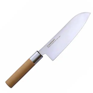 Suncraft Nóż kuchenny Suncraft SENZO JAPANESE Santoku 167 mm WA-04 - Noże kuchenne - miniaturka - grafika 3