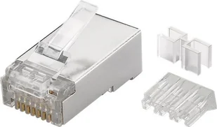 Wtyk sieciowy RJ45 8P8C Cat 6A Ekranowany - Wtyczki i adaptery - miniaturka - grafika 2