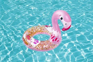 Bestway Koło Do Pływania Dla Dzieci Flaming  61cm x 61cm Bestway 36306 LT-10678-0 - Materace dmuchane i koła do pływania - miniaturka - grafika 6