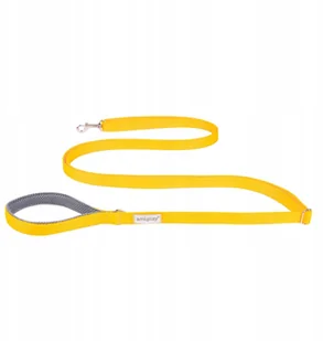 Ami Play Smycz regulowana L 1,6-3m x 2,5cm żółta - Smycze dla psów - miniaturka - grafika 4