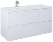 Szafki łazienkowe - Elita Split Szafka podumywalkowa 120 cm lewa white HG PDW 169095 - miniaturka - grafika 1