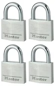 Kłódki - Master Lock 9140eurqnop 4 Kłódka wykonana z aluminium 40 MM 9140EURQNOP - miniaturka - grafika 1