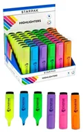 Przybory szkolne - Starpak Zakreślacz 6 kolorów Mix Display 48/192 - miniaturka - grafika 1