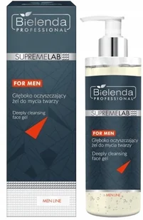 Bielenda Professional Professional Men Line Głęboko oczyszczający żel do mycia twarzy 200g - Kosmetyki do pielęgnacji twarzy męskie - miniaturka - grafika 2