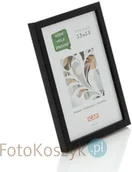 Ramki na zdjęcia - Icar Ramka drewniana Pinia czarna (na zdjęcie 13x18 cm) - miniaturka - grafika 1