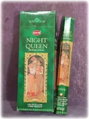 Kadzidła i dodatki - Hem KRÓLOWA NOCY - Kadzidełka zapachowe 20 szt. 6-Night-Queen - miniaturka - grafika 1