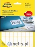 Avery Zweckform Etykiety do odręcznego opisywania 38 x 14mm Zweckform 3323 - Etykiety samoprzylepne i bloki etykiet - miniaturka - grafika 4