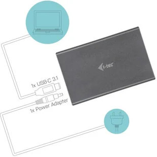i-Tec MySafe USB 3.0 USB-C 3.1 Gen 2 obudowa na 2x dyski SATA M.2 | - Obudowy i kieszenie na dyski twarde - miniaturka - grafika 6