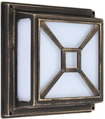 Lampy ogrodowe - Rabalux Oprawa dogruntowa zewnętrzny DARIUS 8189 / 8190 czarny / antyczne złoto - miniaturka - grafika 1