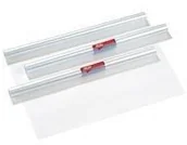 Szkolne artykuły papiernicze - Herlitz Folia okładkowa 40/500 przeźroczysta - miniaturka - grafika 1