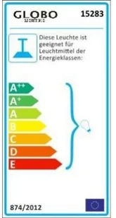 Globo Lighting LAMPA wisząca KUTUM 15283 metalowa OPRAWA zwis na łańcuchu loft czarny 15283 - Lampy sufitowe Globo Lighting LAMPA wisząca KUTUM 15283 metalowa OPRAWA zwis na łańcuchu loft czarny 15283 - Lampy sufitowe - miniaturka - grafika 4