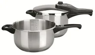Szybkowary - Lacor 71862 szybko płyta zestaw garnków 2-częściowy 71862 - miniaturka - grafika 1